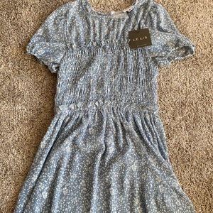 Brand new never worn babydoll scrunch style dress